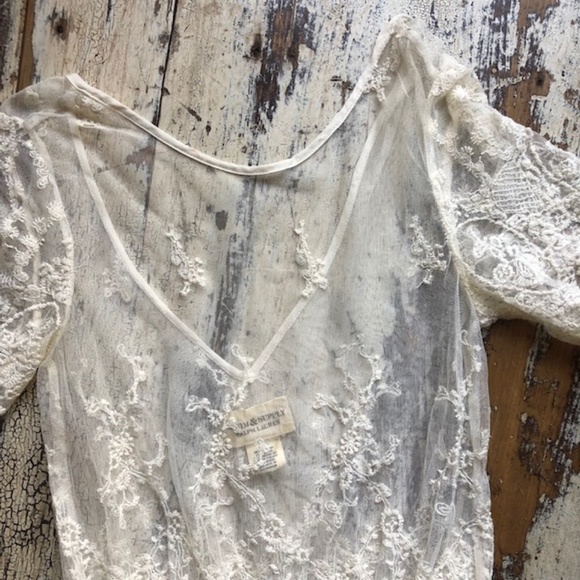 DENIM & SUPPLY Ralph Lauren Floral Lace Maxi Dress size XS - Picture 14 of 16